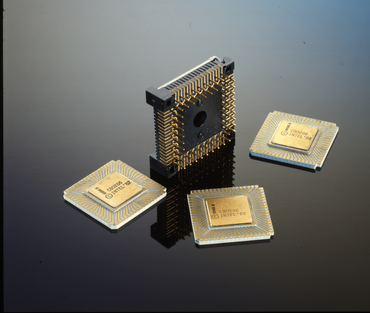 The 80286's design was so exquisite that its schematics had to be stored on multiple databases. One employee’s full-time job was maintaining an index box of recipe cards that tracked which plans were on which databases. The chip's capabilities were also too great for standard emulators, necessitating custom tools to detect bugs and optimize speed.