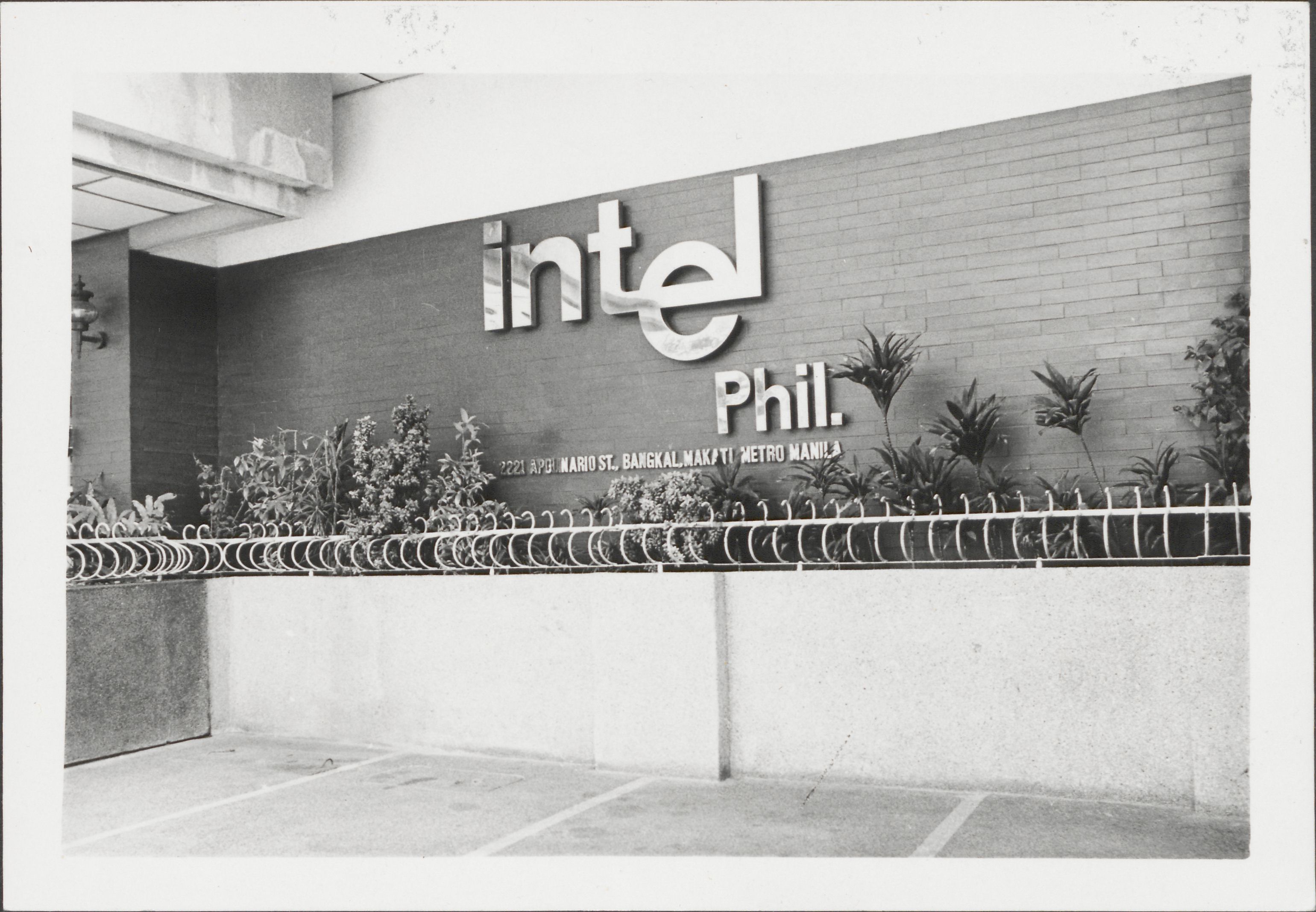 Intel's first facilities were built in Makati, a part of Metropolitan Manila known as the financial center of the Philippines. 
